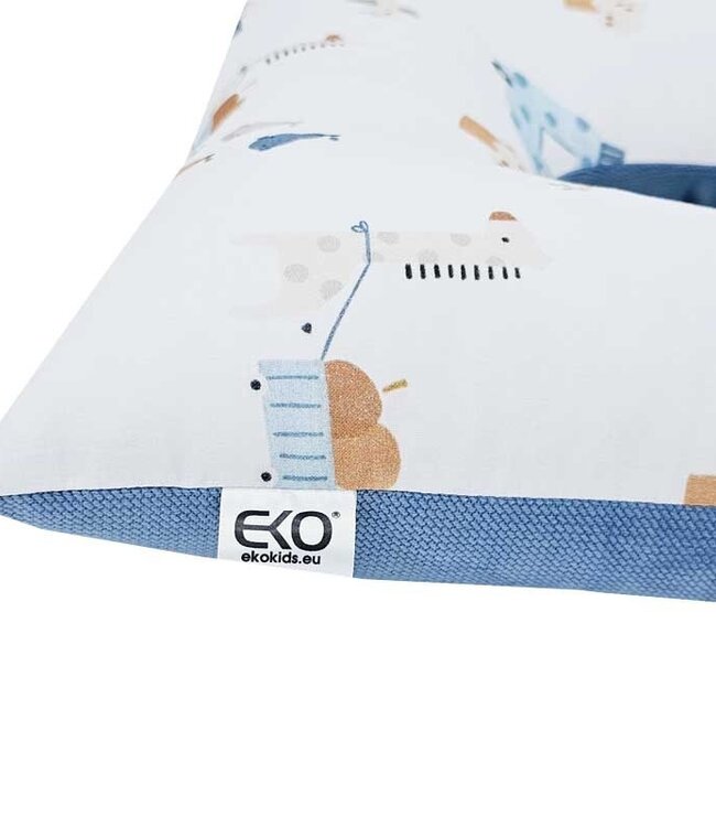 Postpartumkussen GIRAFFE/BLAUW