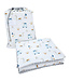 Beddengoedset voor kleuters 100 x 135 cm met tas GIRAFFE