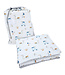 Beddengoedset voor kleuters 100 x 135 cm met tas GIRAFFE