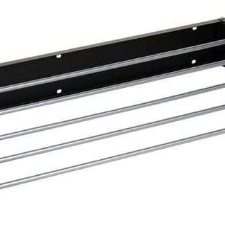 Ceruzo Wall drying rack - 80 × 40 cm - Collapsible - Black
