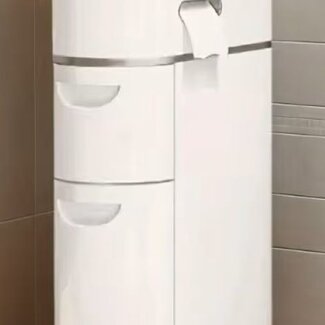 Ceruzo Badezimmerschrank - Schmal - Höhe 63 cm
