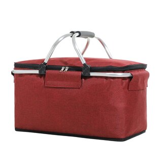 Ceruzo Kühlkorb Rot - Picknickkorb