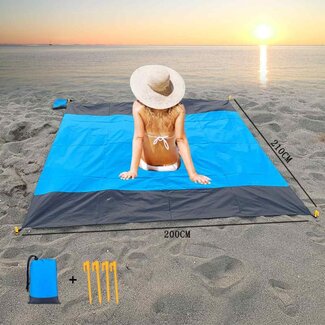 Ceruzo Beach mat - Picnic blanket - 210x200cm