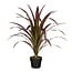 Mica Decorations Künstlicher Bananenbaum - Rot - H85 cm