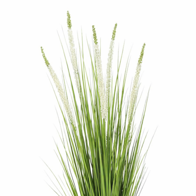 Kunstplant Siergras Wit
