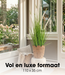 Kunstplant Siergras Wit