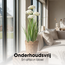 Mica Decorations Artificial Ornamental Grass - White - H90 cm