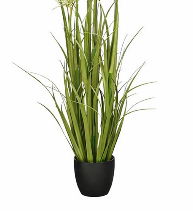 Kunstplant Siergras Wit