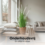 Kunstplant Siergras Wit