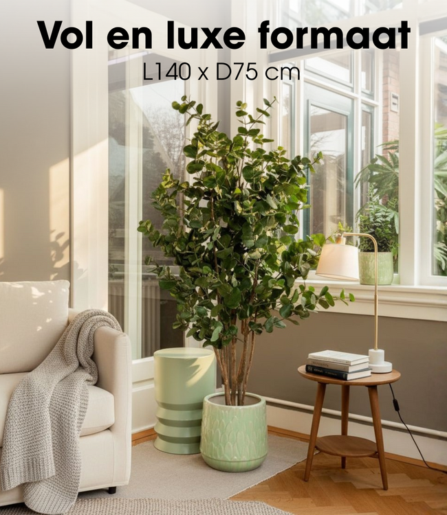 Kunstplant Eucalyptusboom Groen