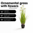 Kunstplant Siergras Wit