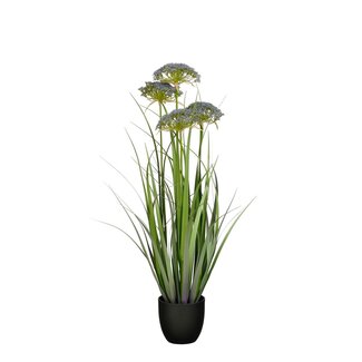 Mica Decorations Artificial Ornamental Grass - Purple - H90 cm