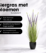 Kunstplant Siergras Paars
