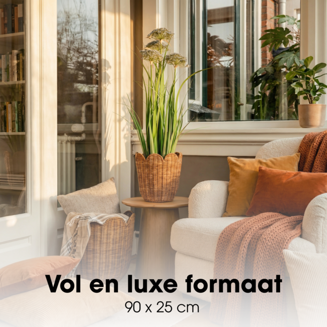 Kunstplant Siergras Paars