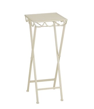 Plantenstandaard buiten Rosalie Gebroken wit