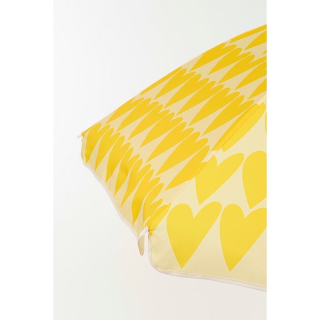 Mica Decorations Sonnenschirm - Gelb - H180 cm