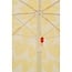 Mica Decorations Sonnenschirm - Gelb - H180 cm