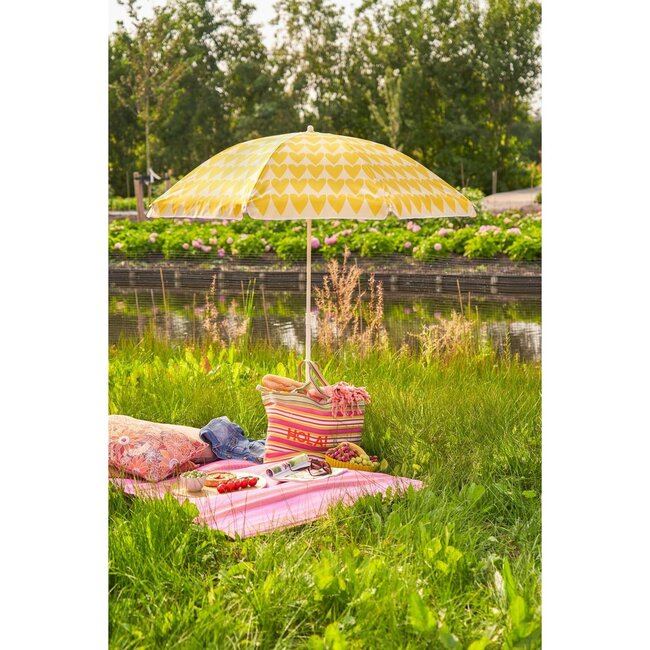 Mica Decorations Parasol - Yellow - H180 cm