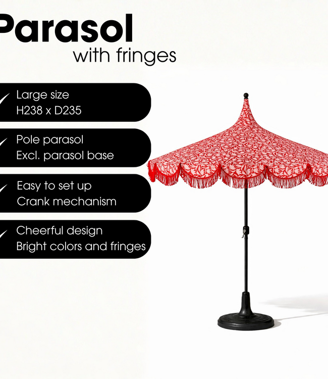 Parasol Kelly Rood