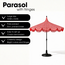 Parasol Kelly Rood