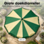 Parasol Kim Donkergroen