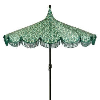 Mica Decorations Parasol Kelly Donkergroen