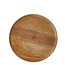 Mica Decorations Decoratief bord Duko Bruin