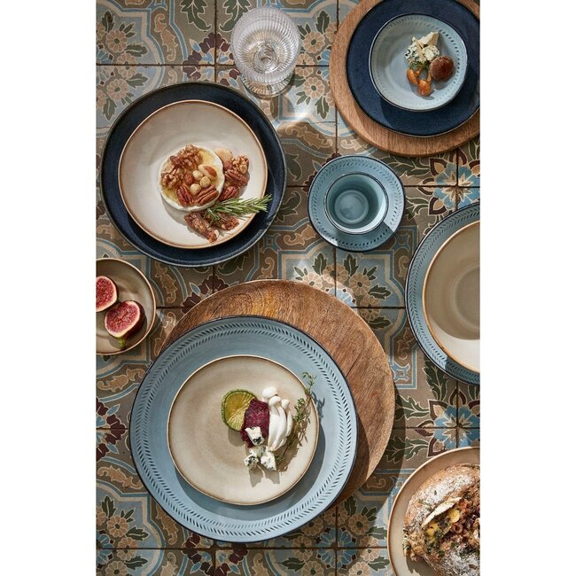 Mica Decorations Duko Decorative Plate - Brown
