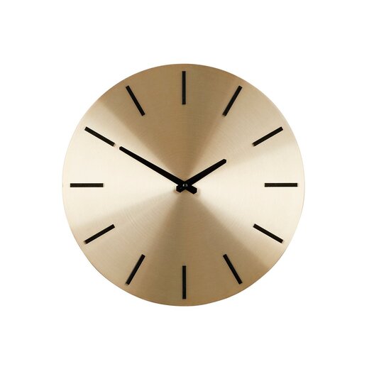 Mica Decorations Brixen Wall Clock - Gold