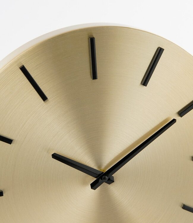 Wandklok Brixen Goud