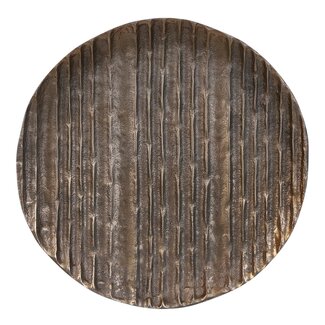 Mica Decorations Decoratief bord Calabria Goud