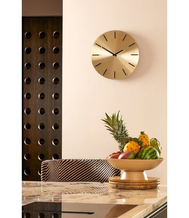 Wandklok Brixen Goud