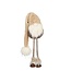 Kerst decoratief beeld  Bruin