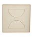 Wanddecoratie  Beige