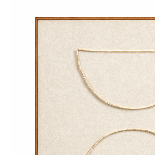 Wanddecoratie  Beige