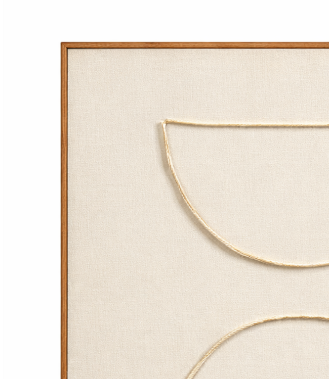 Wanddecoratie  Beige