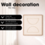 Wanddecoratie  Beige