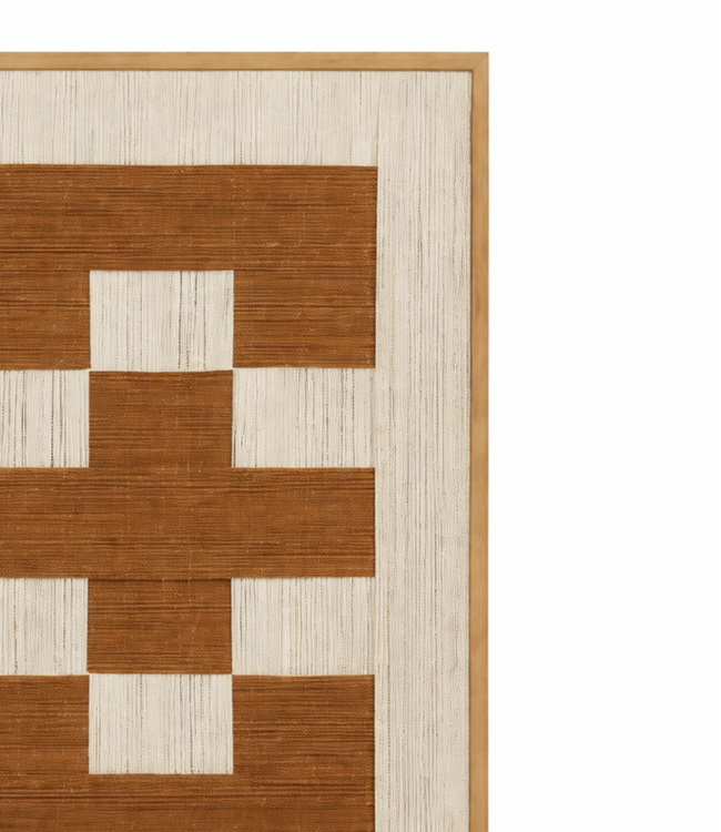 Wanddecoratie  Bruin