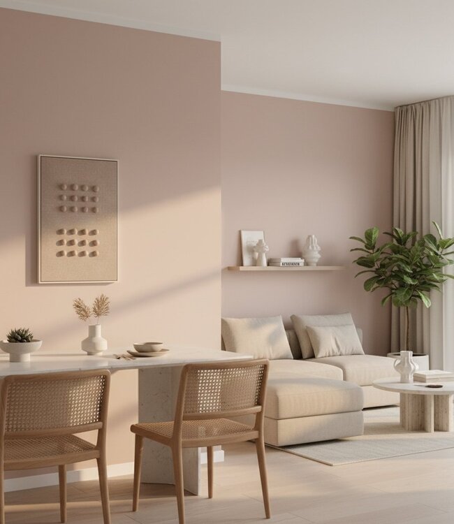 Wanddecoratie  Donkerbruin