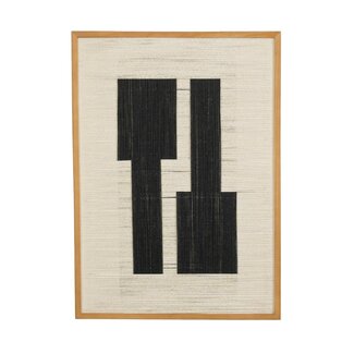 Mica Decorations Wanddecoratie  Zwart