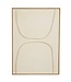 Wanddecoratie  Beige
