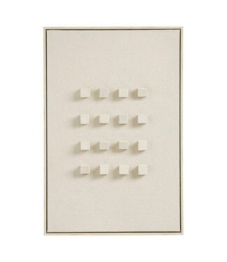 Wanddecoratie  Gebroken wit