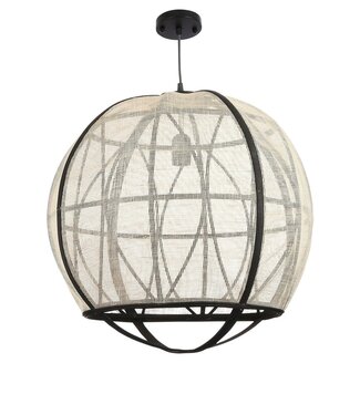 Mica Decorations Hanglamp Pella Gebroken wit