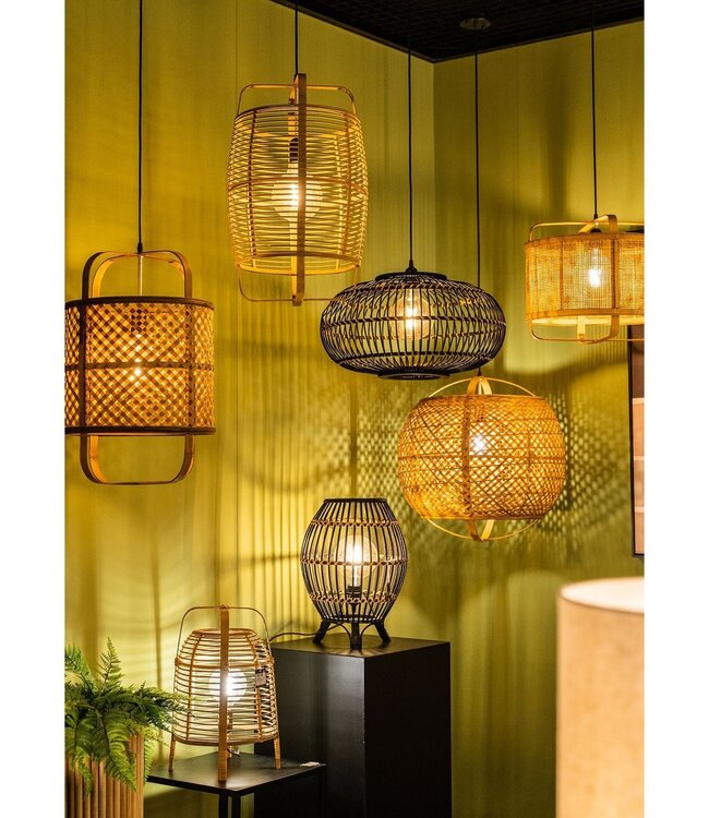 Tafellamp Page Lichtbruin