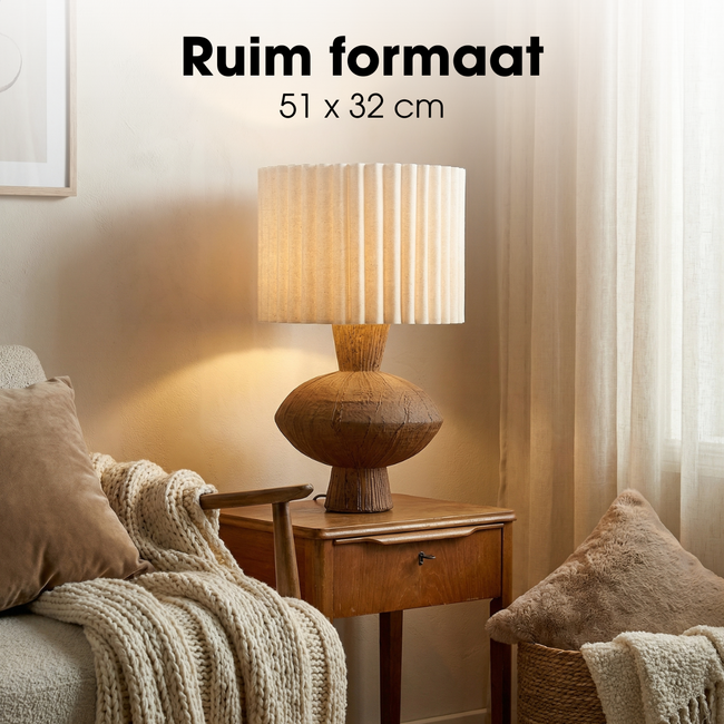 Tafellamp  Bruin