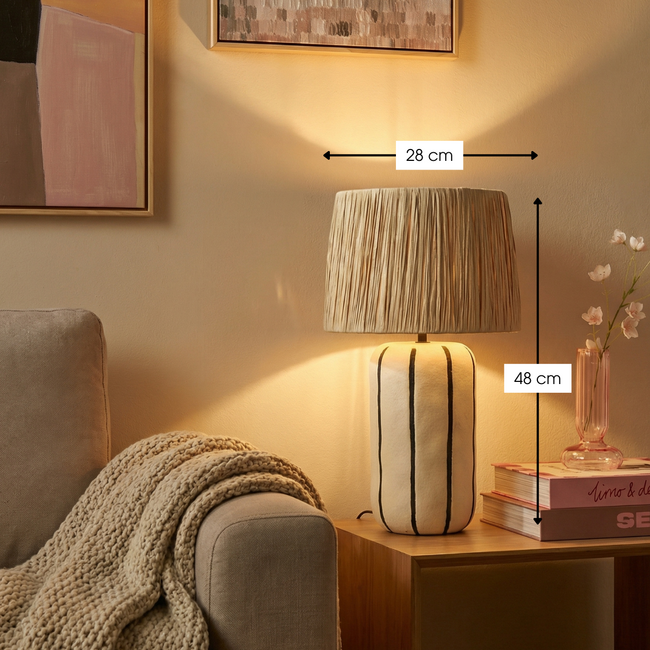 Staande lamp  Beige