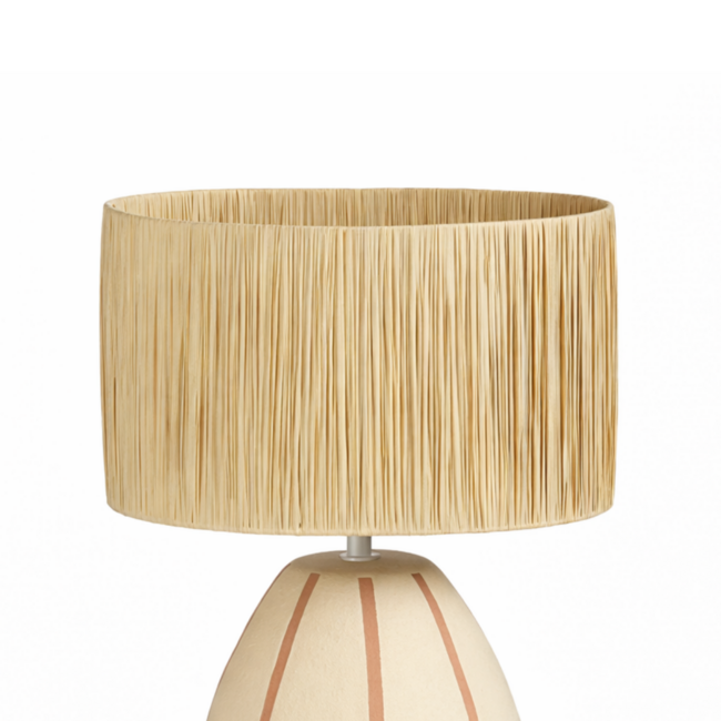 Tafellamp  Beige