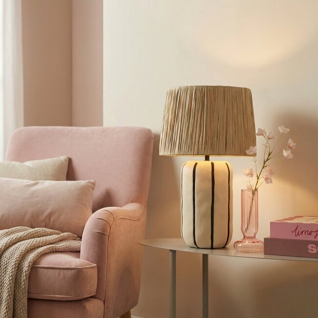 Staande lamp  Beige