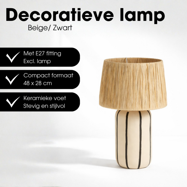 Staande lamp  Beige