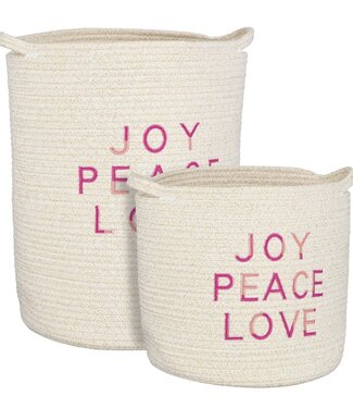 Mica Decorations Opbergmand set  Wit